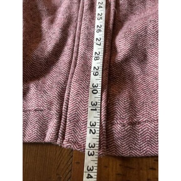 Lands End Pink Fleece Jacket Size Large Super Soft Inside - Picture 7 of 9